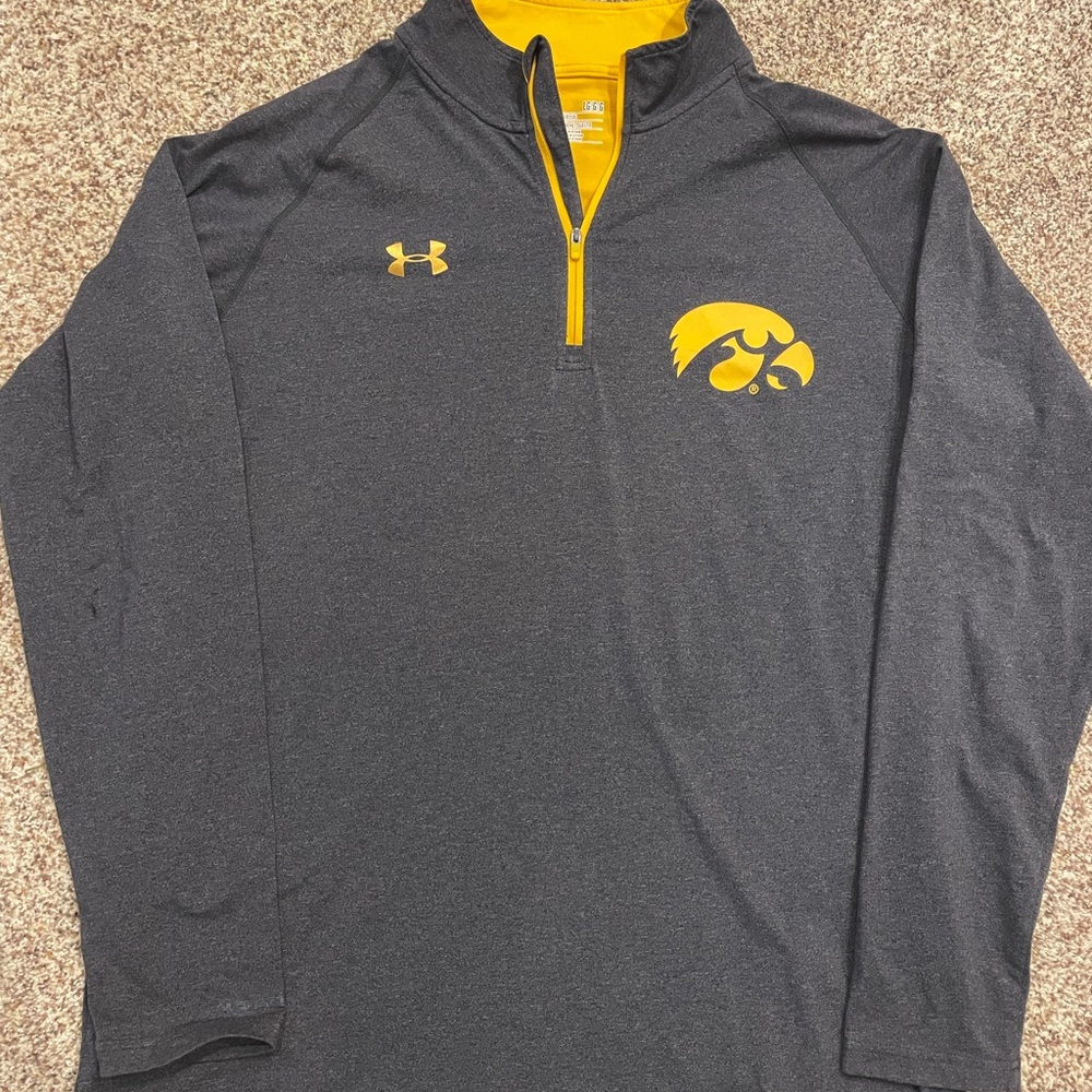Iowa Hawkeyes 1/4 Zip Under Armour